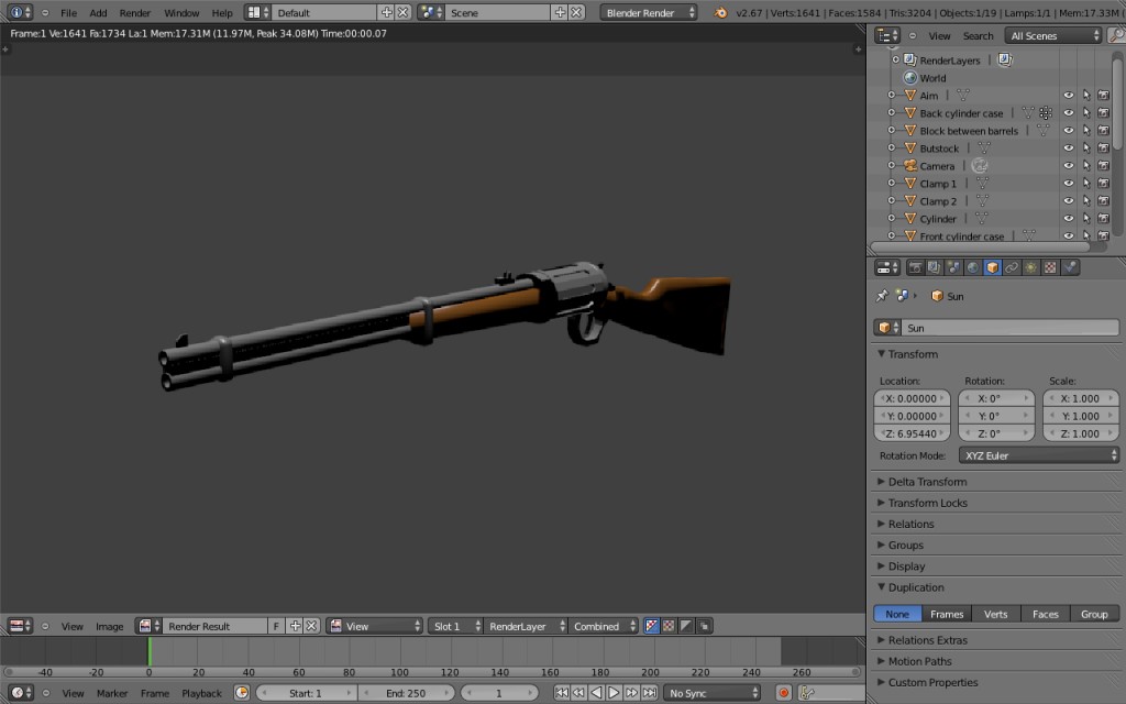 Cyclinder Rifle (Revolver Rifle) preview image 1